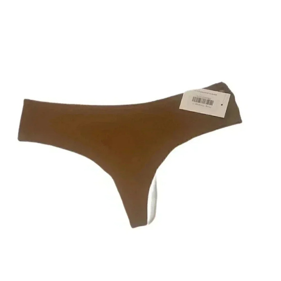 NWT Nubian skin cinnamon lightweight stretch naked perfect thong underwear L - Picture 2 of 2